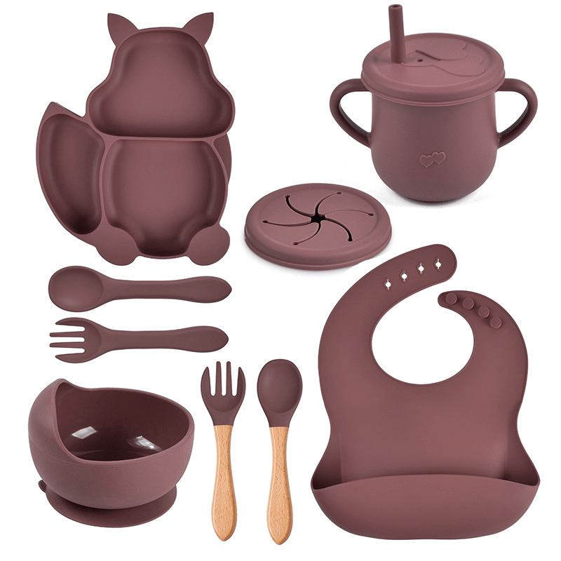 Baby Silicone Feeding Set - Snugsy Baby