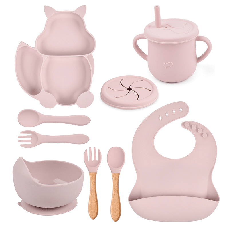 Baby Silicone Feeding Set - Snugsy Baby