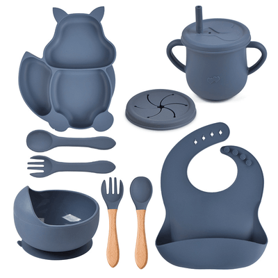 Baby Silicone Feeding Set - Snugsy Baby