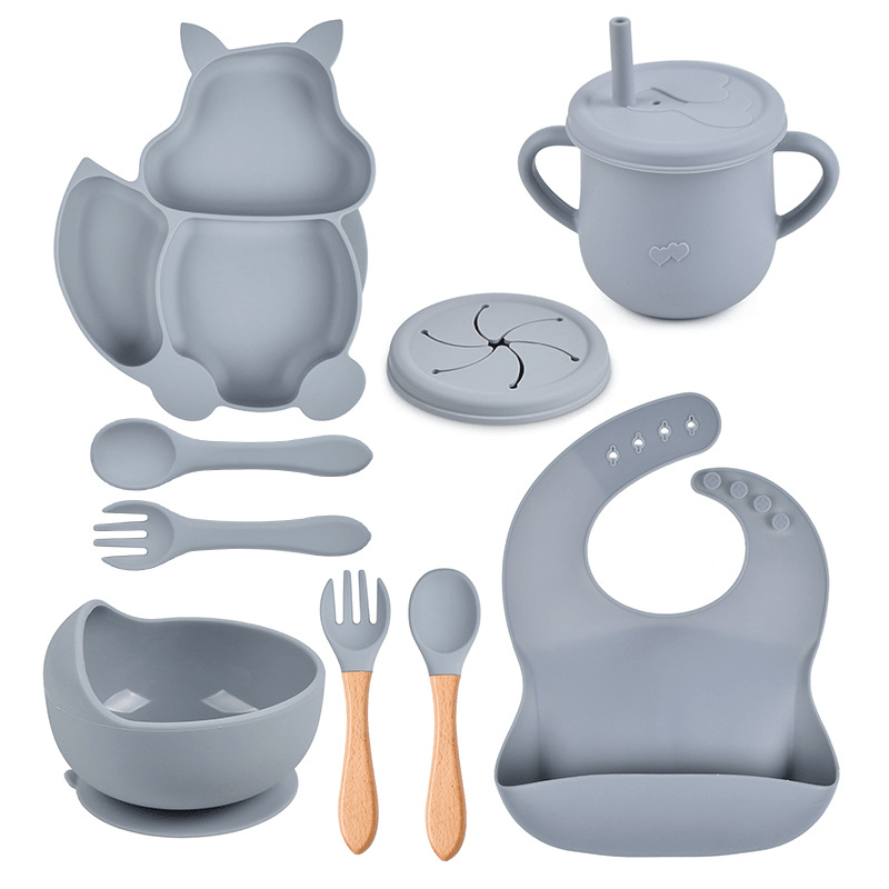 Baby Silicone Feeding Set - Snugsy Baby