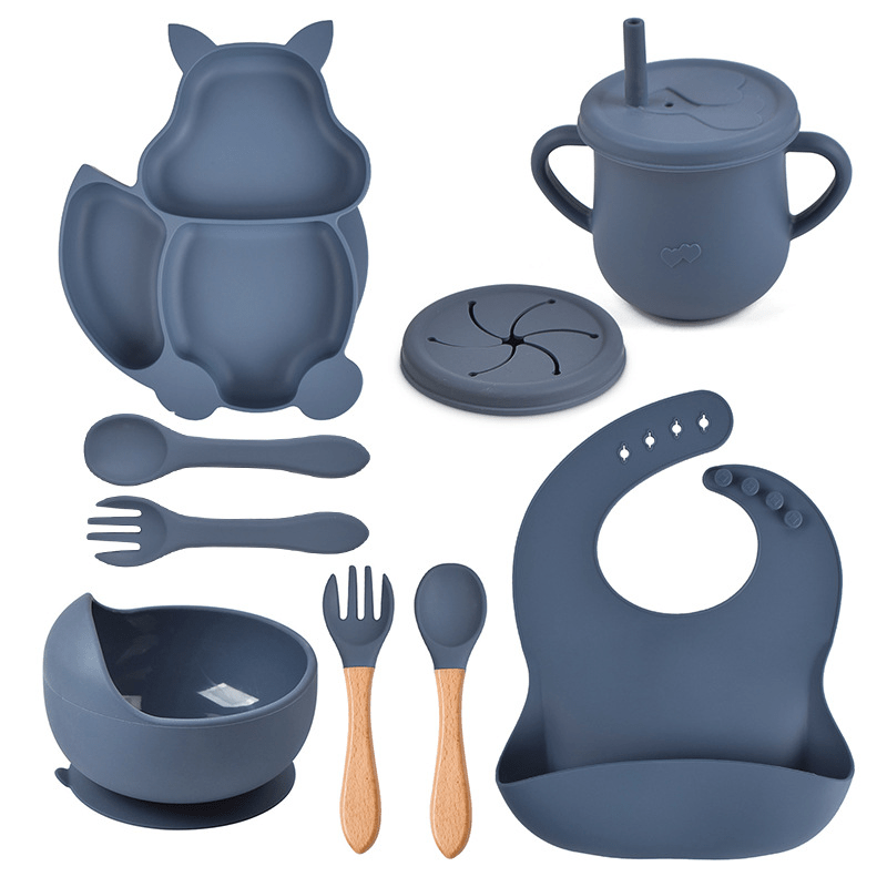 Baby Silicone Feeding Set - Snugsy Baby
