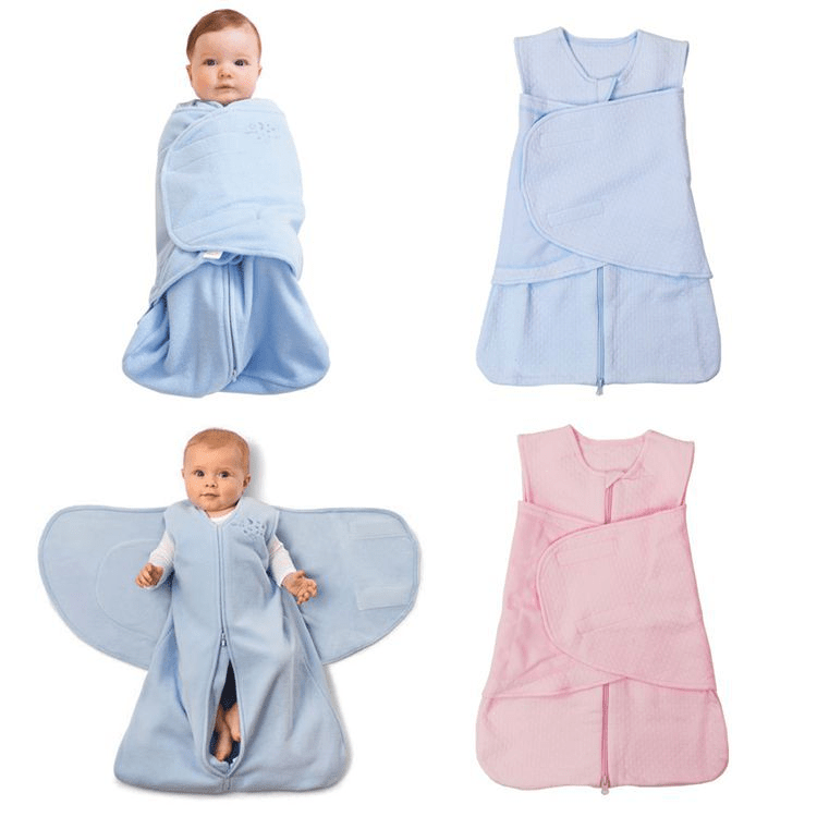 Breathable Knitted Baby Wings Swaddle Sleeping Bag - Snugsy Baby