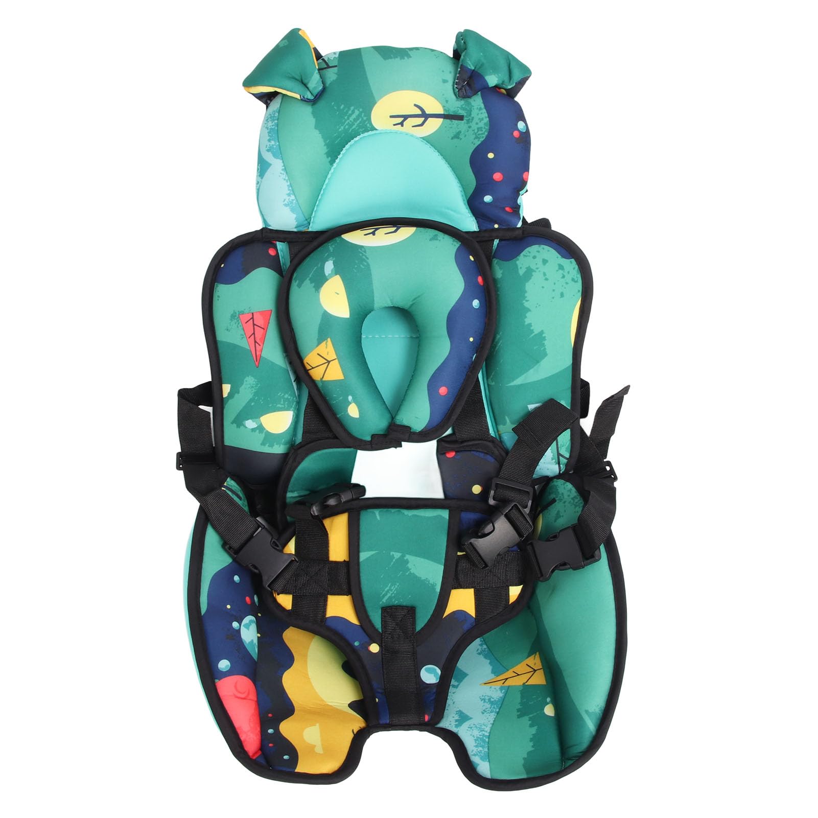 Infant Car Seat Insert 2 in 1 Extra Soft Baby Car Seat Cushion Breathable Car Seat Head Support Car Seat Head and Body Support for Newborn for Carseat Strollers Bouncer - Snugsy Baby
