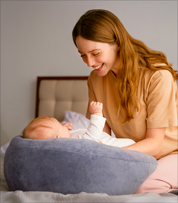 Mom with baby